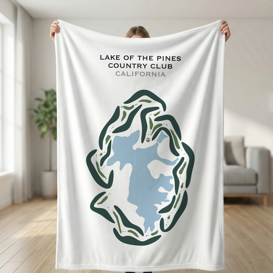 Lake of the Pines Country Club, California - Printed Golf Courses