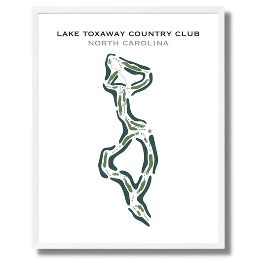 Lake Toxaway Country Club, North Carolina - Printed Golf Course