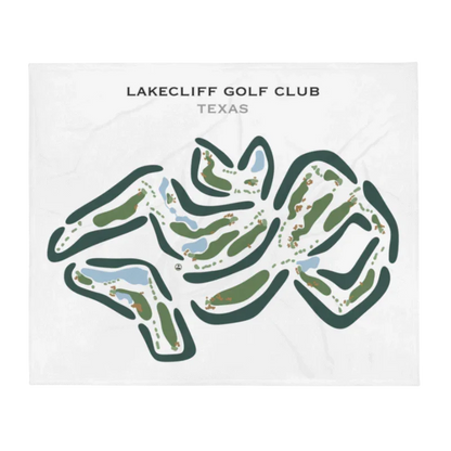 Lakecliff Golf Club, Texas - Printed Golf Courses