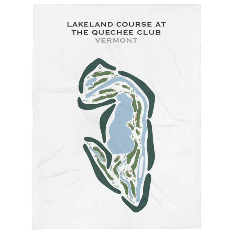 Lakeland Golf Course at Quechee Club, Vermont - Printed Golf Courses