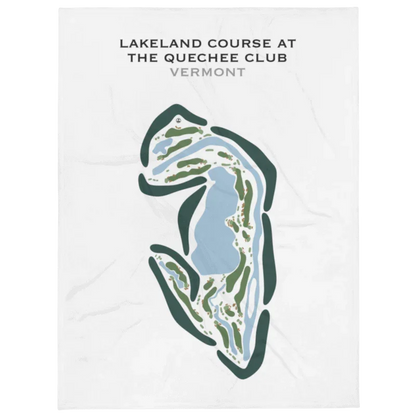 Lakeland Golf Course at Quechee Club, Vermont - Printed Golf Courses