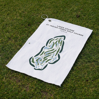 Lakes Course at Indian Creek Golf Course, Texas - Printed Golf Courses