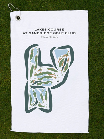 Lakes Course at Sandridge Golf Club, Florida - Printed Golf Courses