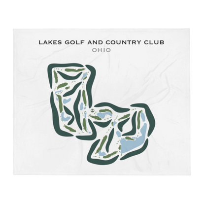 Lakes Golf & Country Club, Ohio - Printed Golf Courses