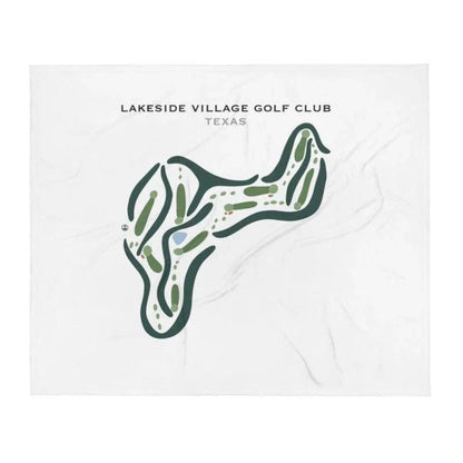 Lakeside Village Golf Club, Texas - Printed Golf Courses