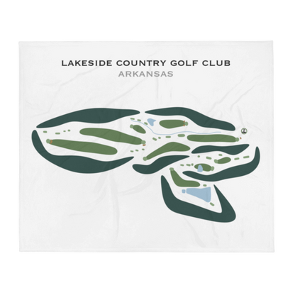 Lakeside Country Golf Club, Arkansas - Printed Golf Courses