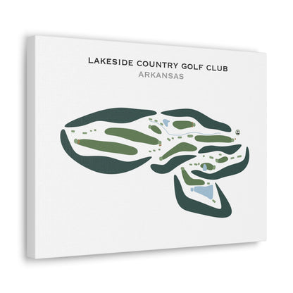 Lakeside Country Golf Club, Arkansas - Printed Golf Courses