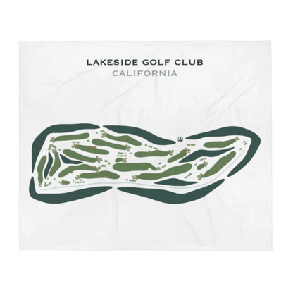 Lakeside Golf Club, California - Printed Golf Courses