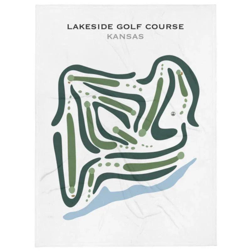 Lakeside Golf Course, Kansas - Printed Golf Courses
