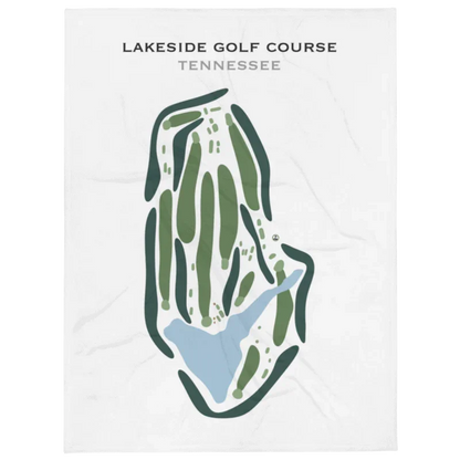 Lakeside Golf Course, Tennessee - Printed Golf Course