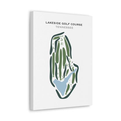 Lakeside Golf Course, Tennessee - Printed Golf Course