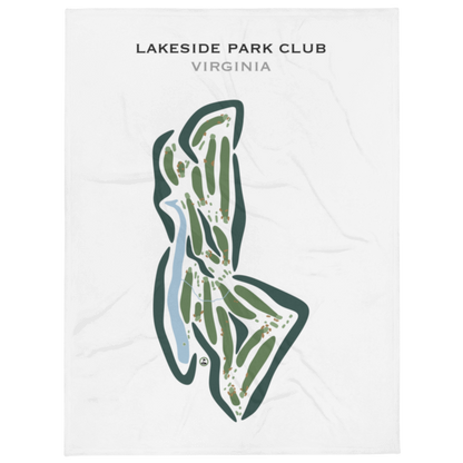 Lakeside Park Club, Virginia - Printed Golf Courses
