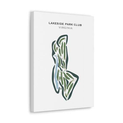 Lakeside Park Club, Virginia - Printed Golf Courses