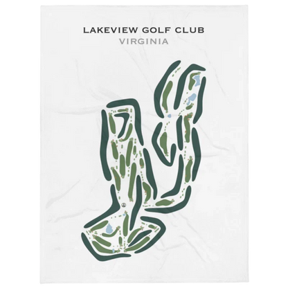 Lakeview Golf Club, Virginia - Printed Golf Courses