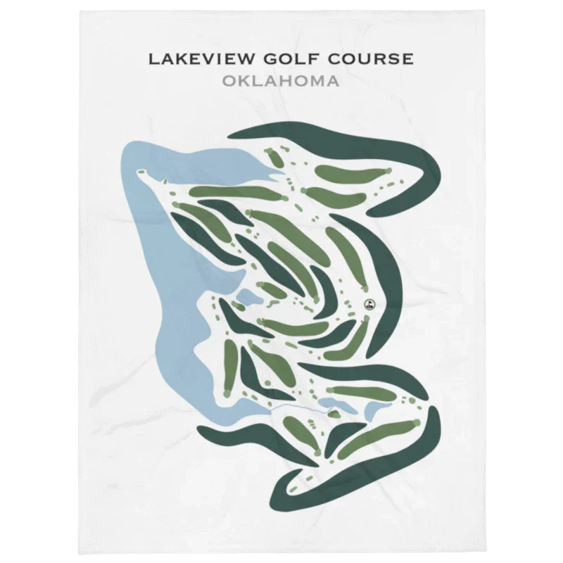 Lakeview Golf Course, Oklahoma - Printed Golf Courses