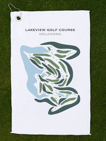 Lakeview Golf Course, Oklahoma - Printed Golf Courses