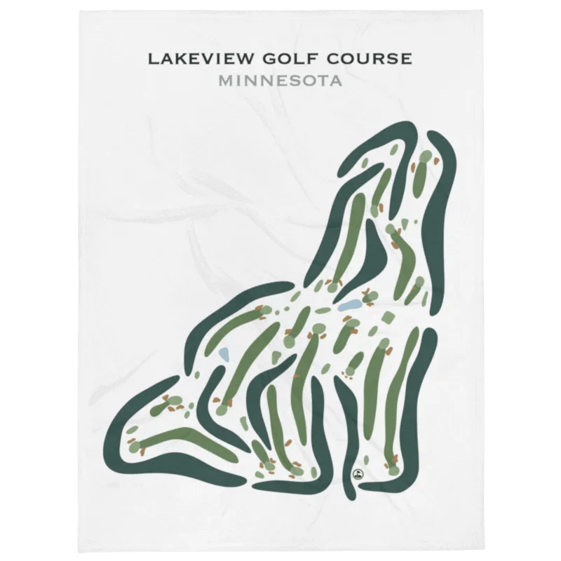 Lakeview Golf Course, Minnesota - Printed Golf Courses