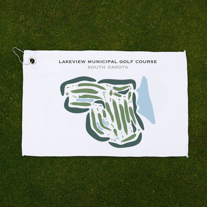 Lakeview Municipal Golf Course, South Dakota - Printed Golf Courses