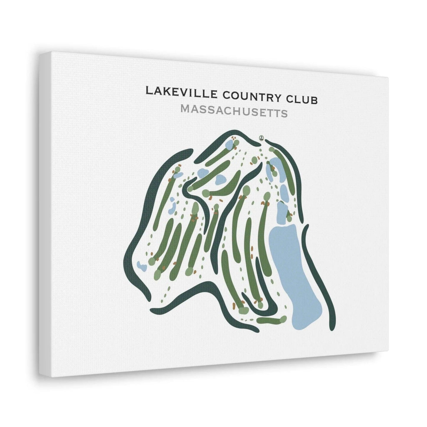 Lakeville Country Club, Massachusetts - Printed Golf Courses