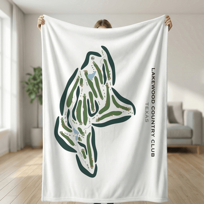 Lakewood Country Club, Texas - Printed Golf Courses