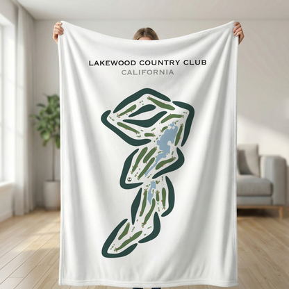 Lakewood Country Club, California - Printed Golf Courses