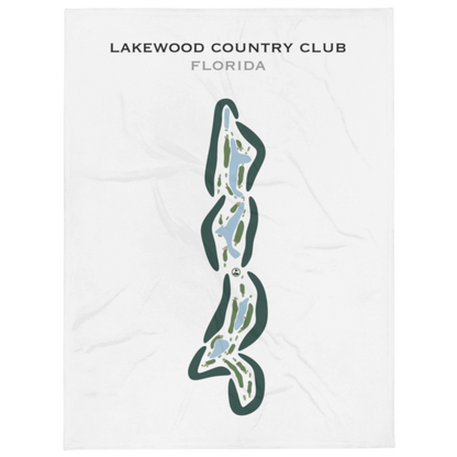 Lakewood Country Club, Florida - Printed Golf Courses