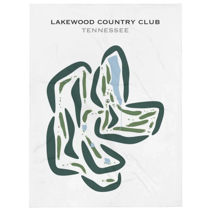 Lakewood Country Club, Texas - Printed Golf Courses