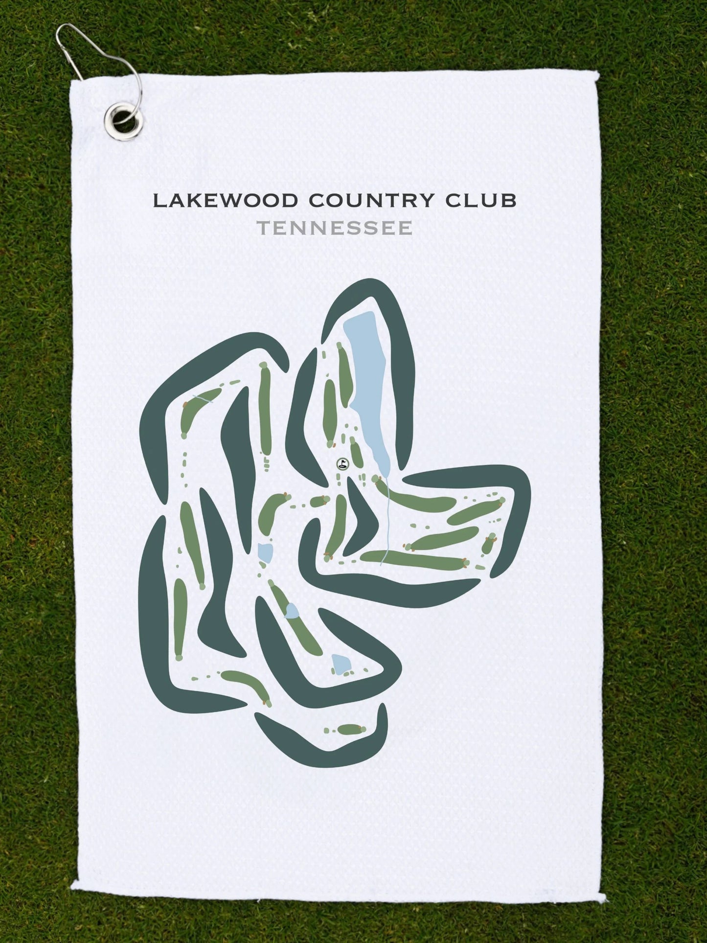 Lakewood Country Club, Tennessee - Printed Golf Courses