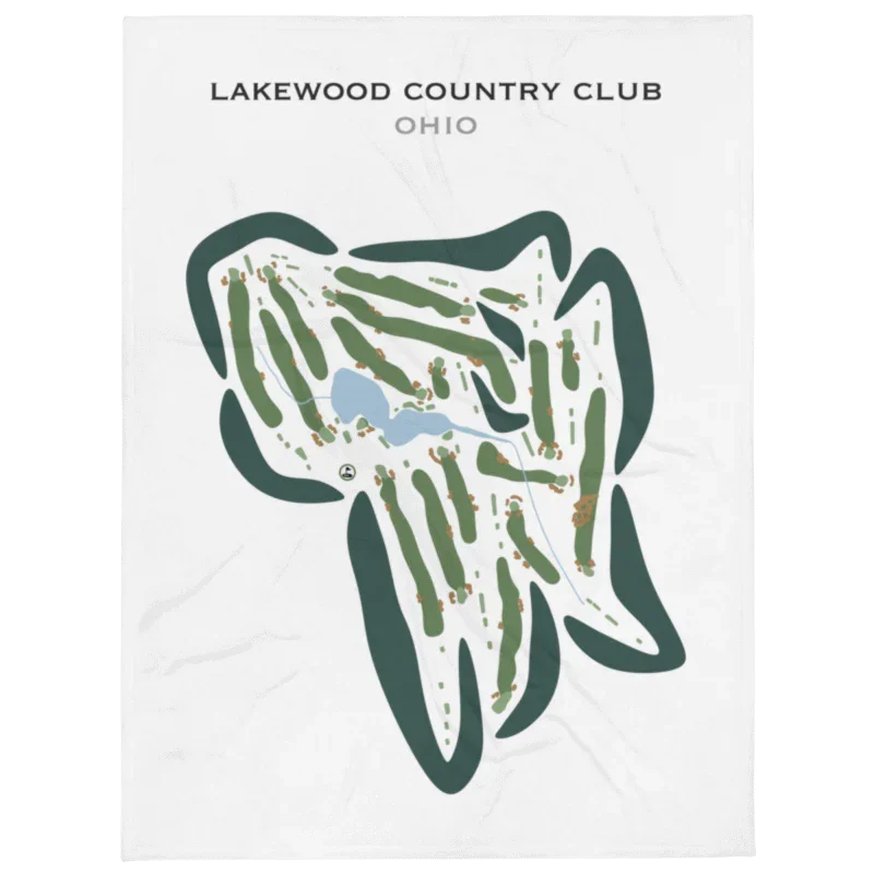 Lakewood Country Club, Westlake, Ohio - Printed Golf Courses