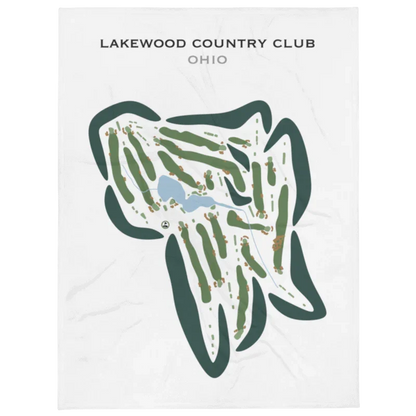 Lakewood Country Club, Westlake, Ohio - Printed Golf Courses