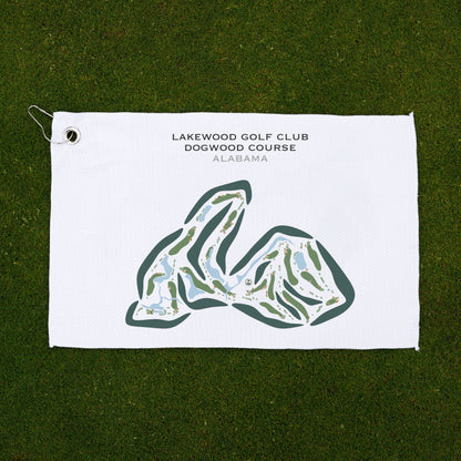 Lakewood Golf Club - Dogwood Course, Alabama - Printed Golf Courses