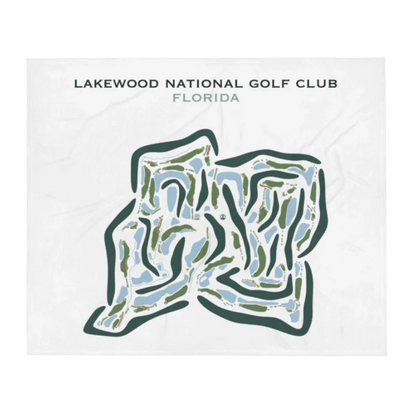Lakewood National Golf Club, Florida - Printed Golf Courses