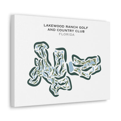 Lakewood Ranch Golf & Country Club, Florida - Printed Golf Courses
