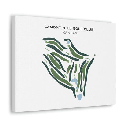 Lamont Hill Golf Club, Kansas - Printed Golf Courses