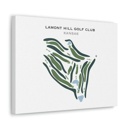 Lamont Hill Golf Club, Kansas - Printed Golf Courses