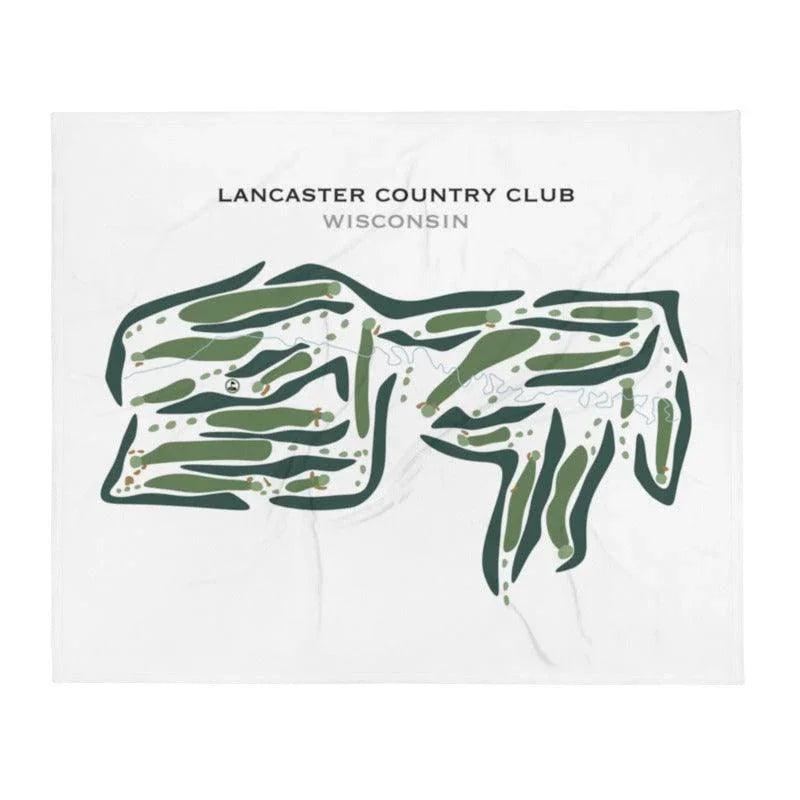 Lancaster Country Club, Wisconsin - Printed Golf Courses