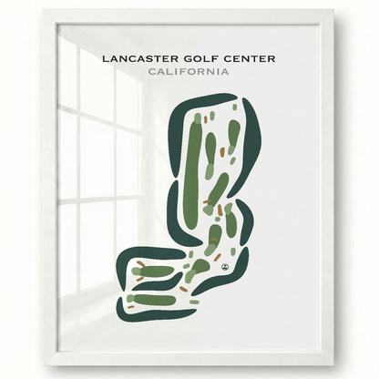 Lancaster Golf Center, California - Printed Golf Courses