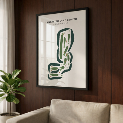 Lancaster Golf Center, California - Printed Golf Courses