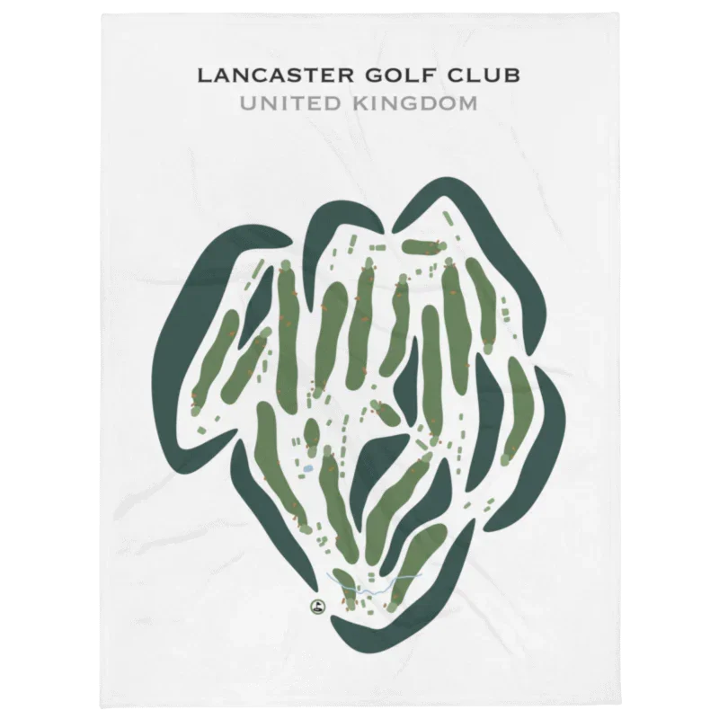 Lancaster Golf Club, United Kingdom - Printed Golf Courses