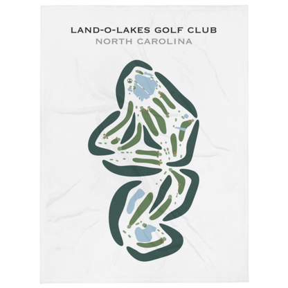 Land-O-Lakes Golf Club, North Carolina - Printed Golf Courses