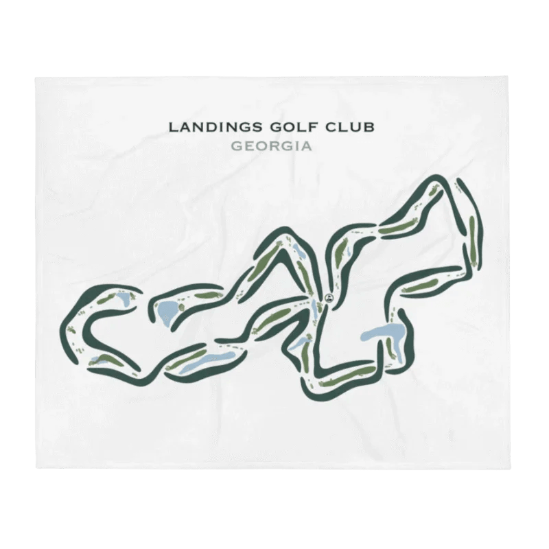 Landings Golf Club, Georgia - Printed Golf Courses