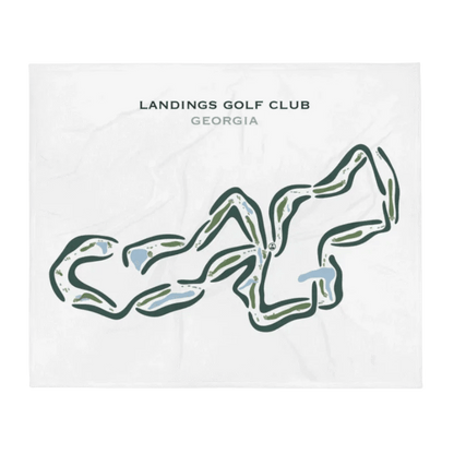 Landings Golf Club, Georgia - Printed Golf Courses