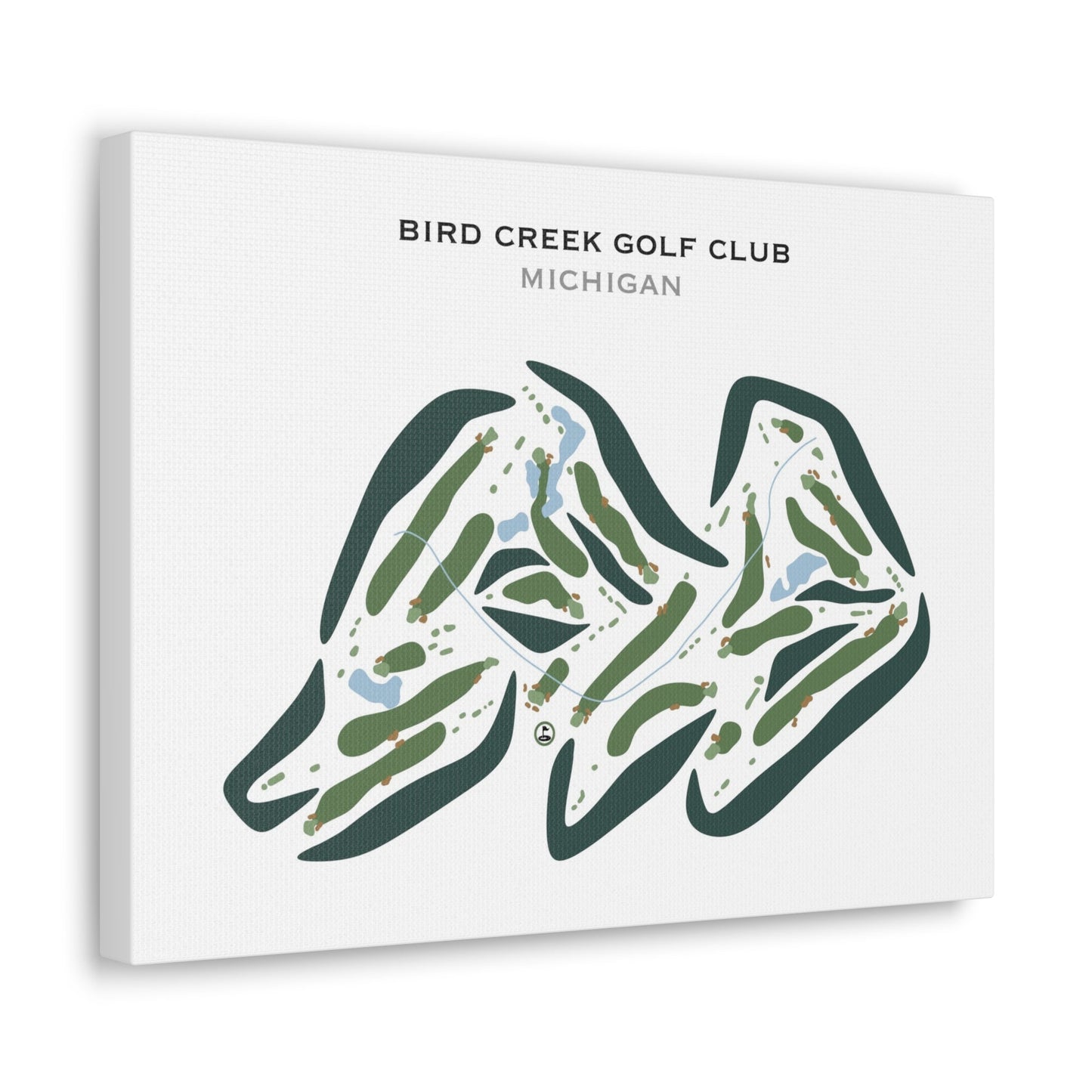 Bird Creek Golf Club, Michigan - Printed Golf Courses