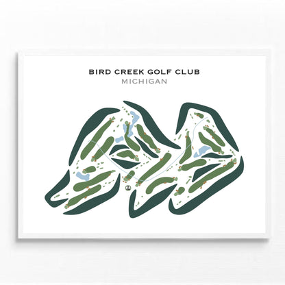 Bird Creek Golf Club, Michigan - Printed Golf Courses