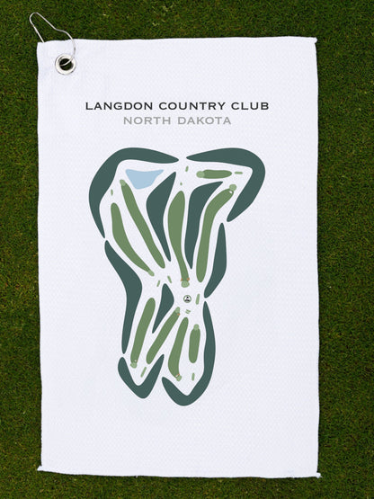Langdon Country Club, North Dakota - Printed Golf Courses