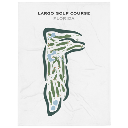 Largo Golf Course, Florida - Printed Golf Courses