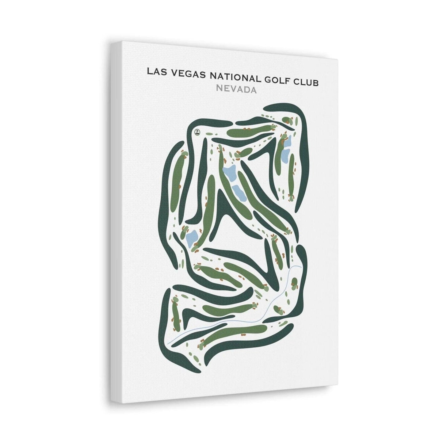 Las Vegas National Golf Club, Nevada - Printed Golf Courses