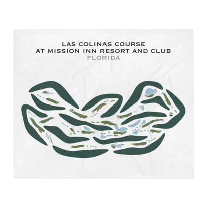 Las Colinas Course at Mission Inn Resort & Club, Florida - Printed Golf Courses
