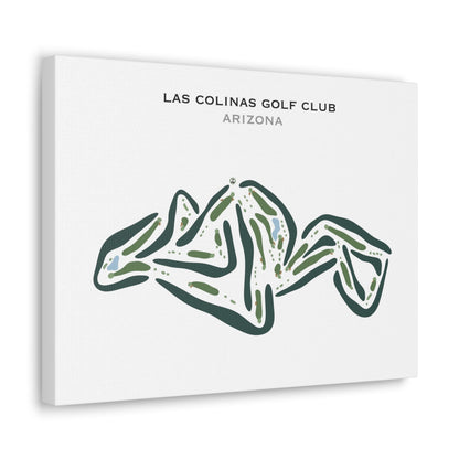 Las Colinas Golf Club, Arizona - Printed Golf Courses