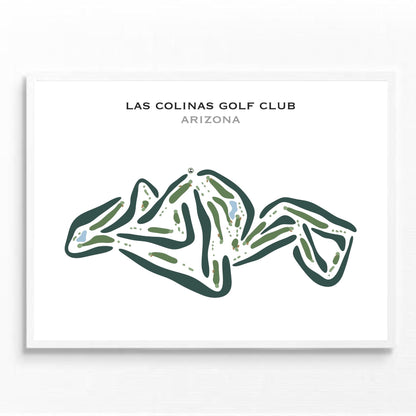 Las Colinas Golf Club, Arizona - Printed Golf Courses